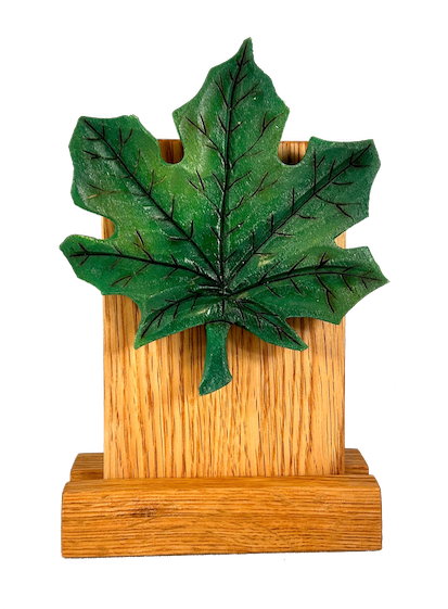 Piece Of Canada Summer Green Maple Leaf